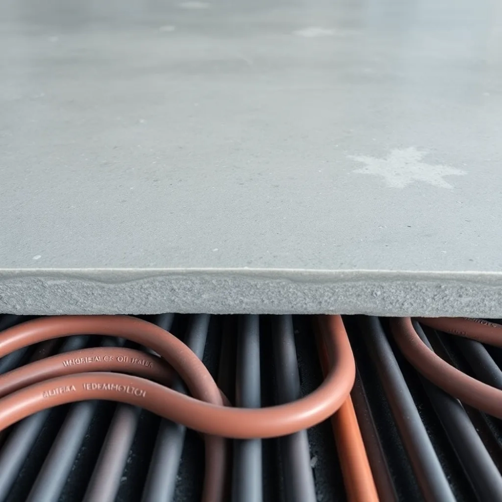 4 cm wylewki na ogrzewaniu podłogowym