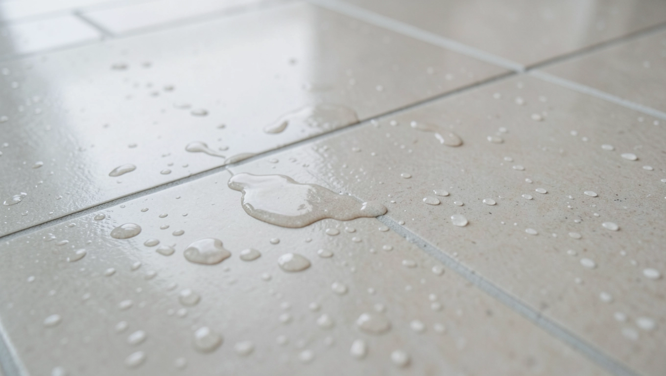 Antypoślizgowy gres szkliwiony na podłodze