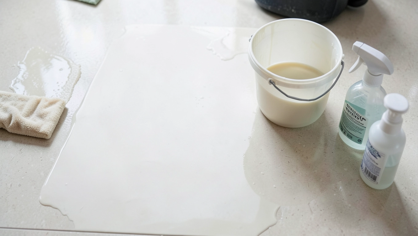 Aplikacja wosku do linoleum krok po kroku