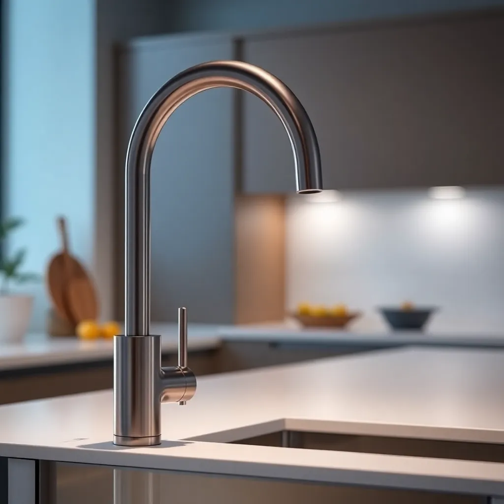 Bateria Franke Onyx z wyciąganą wylewką