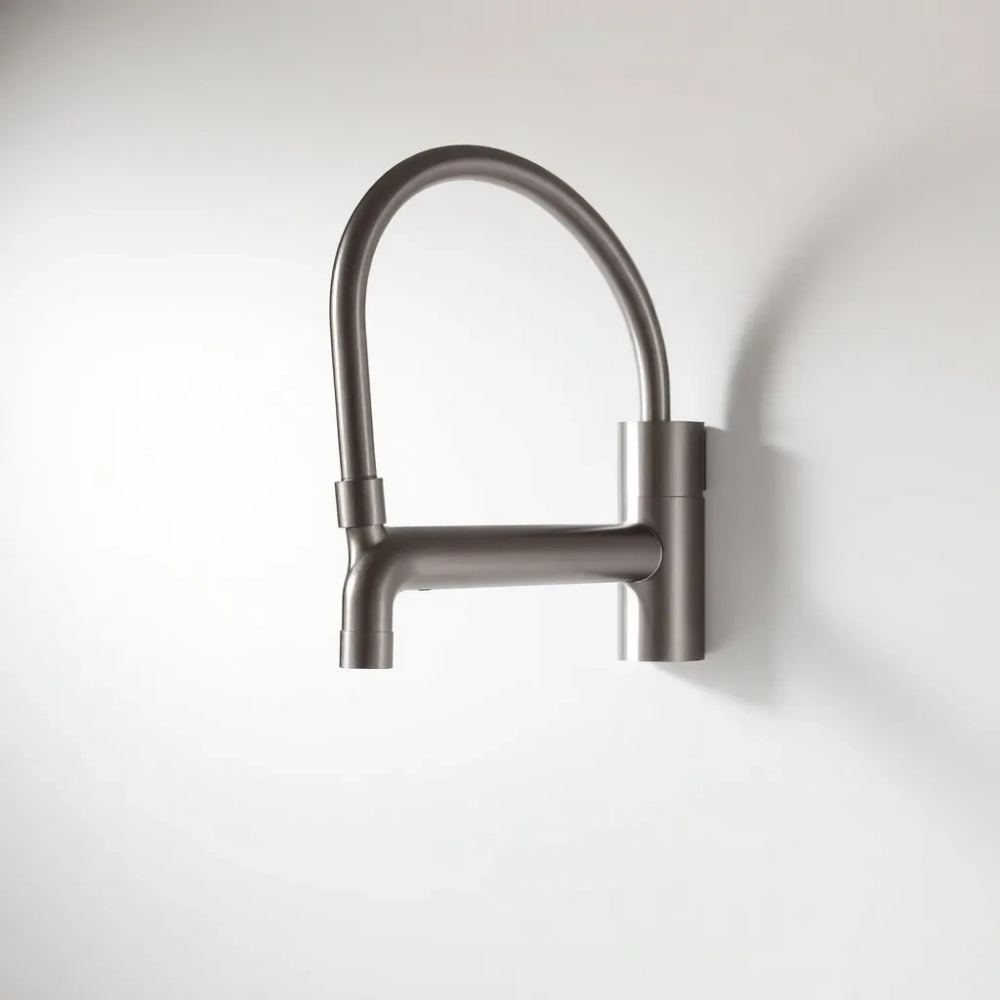 Bateria kuchenna ścienna z długą wylewka