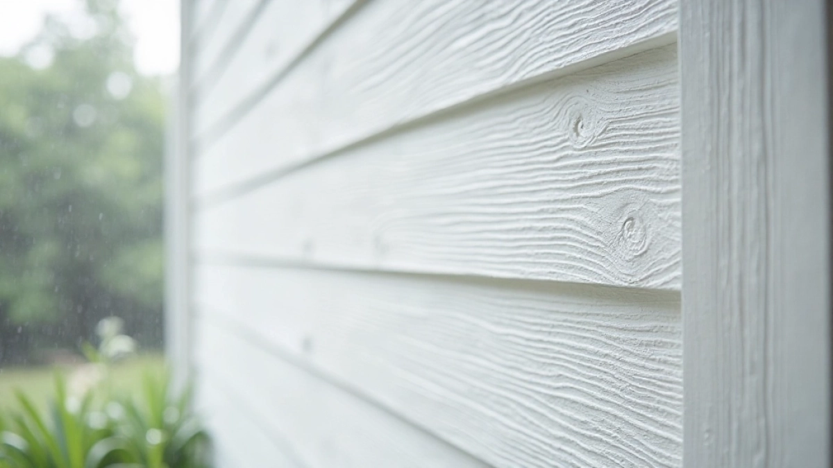 biala deska elewacyjna z kompozytu