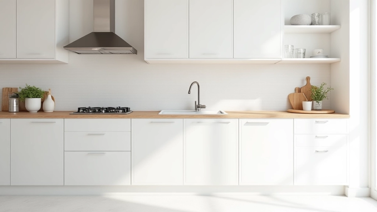 biała kuchnia jakie płytki na ścianę