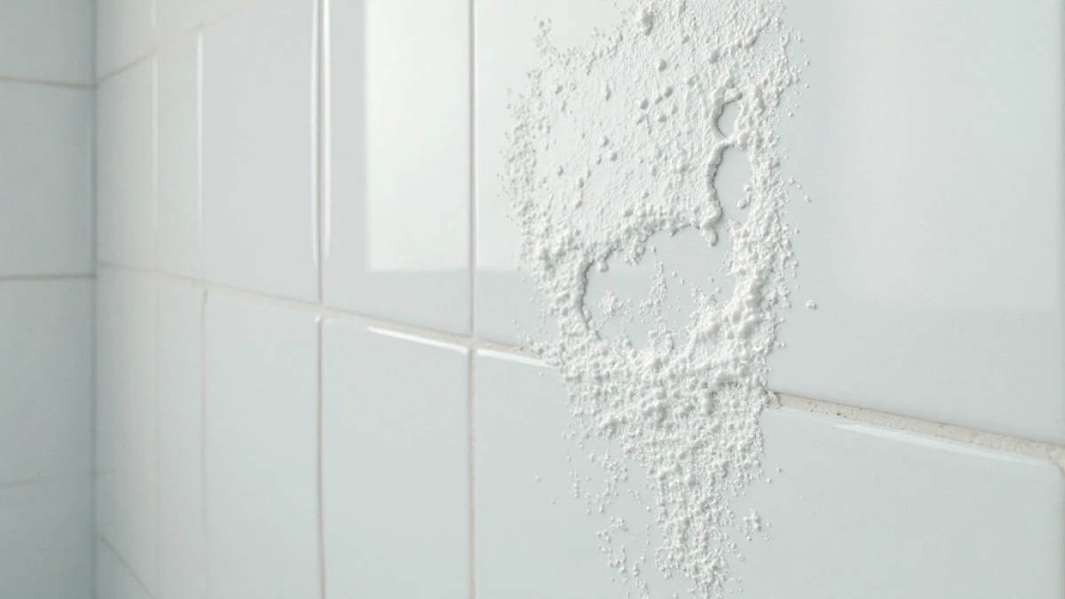 Biały nalot na płytkach gresowych