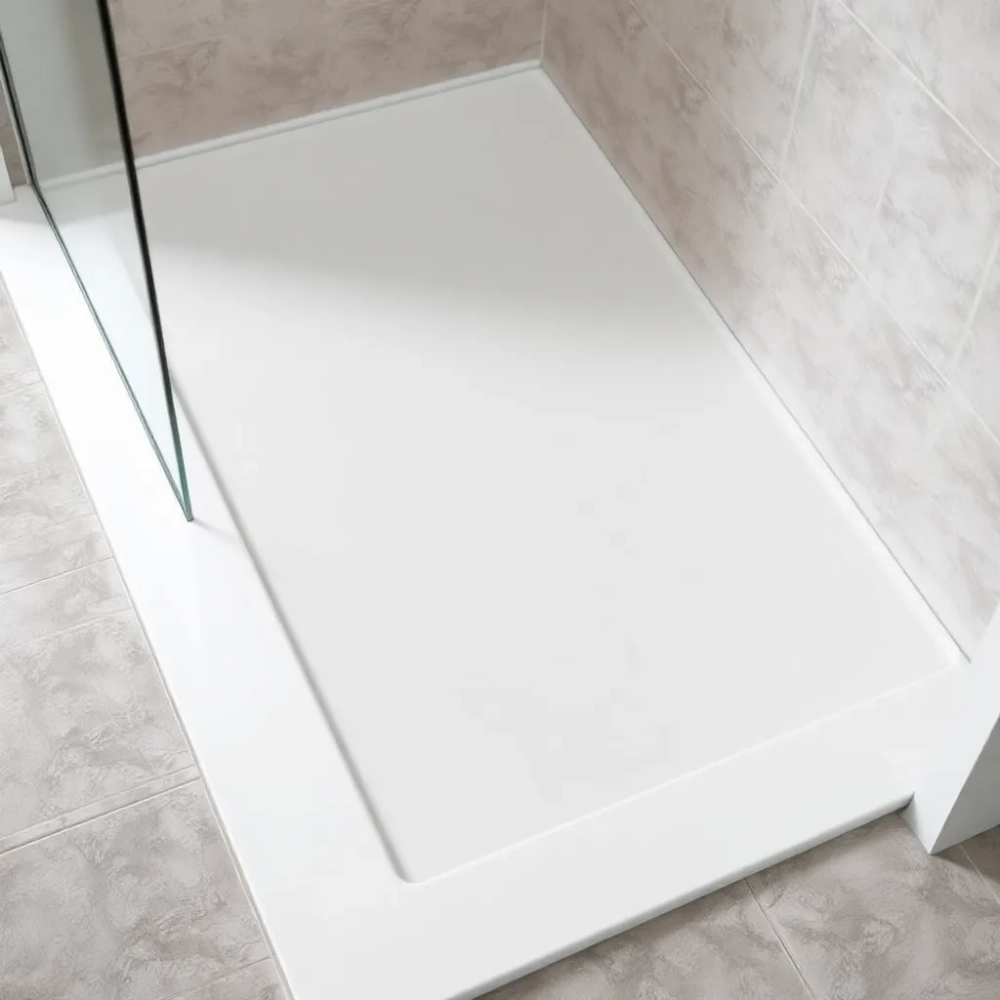 Brodzik posadzkowy montaż