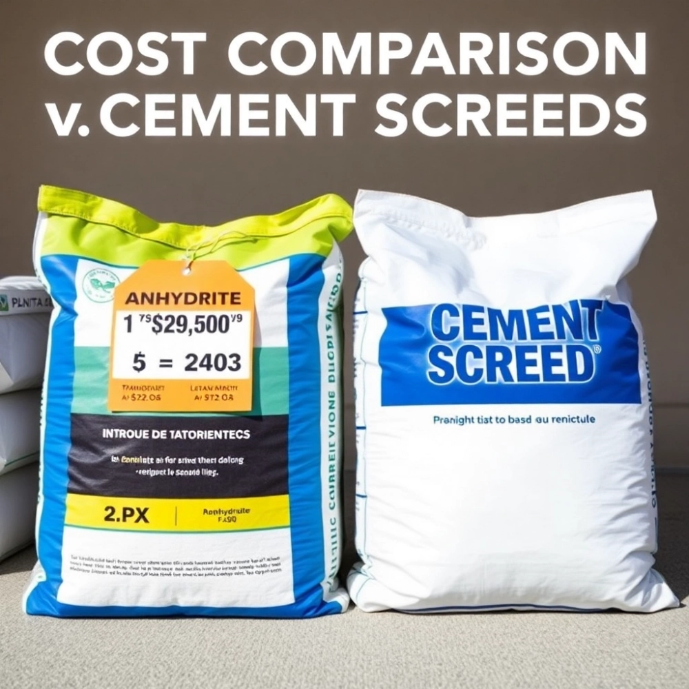 Cena Wylewki Anhydrytowej A Cementowej