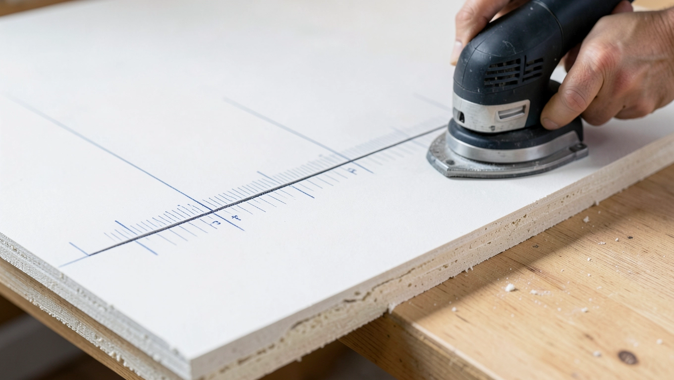 Cięcie i przygotowanie płytek gipsowych