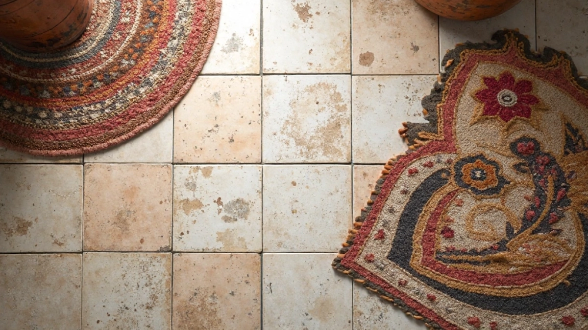 co można położyć na płytki w kuchni na podłodze