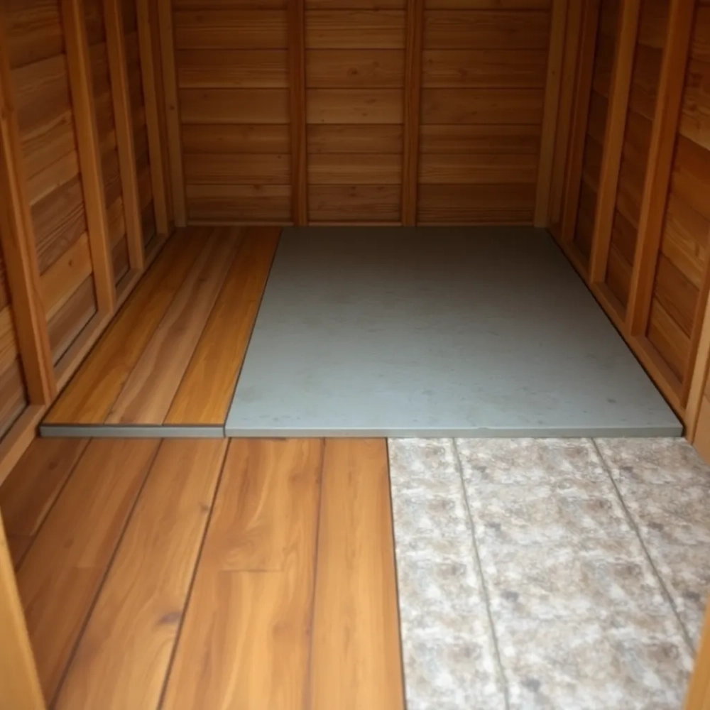 Co na podłogę w domku ogrodowym