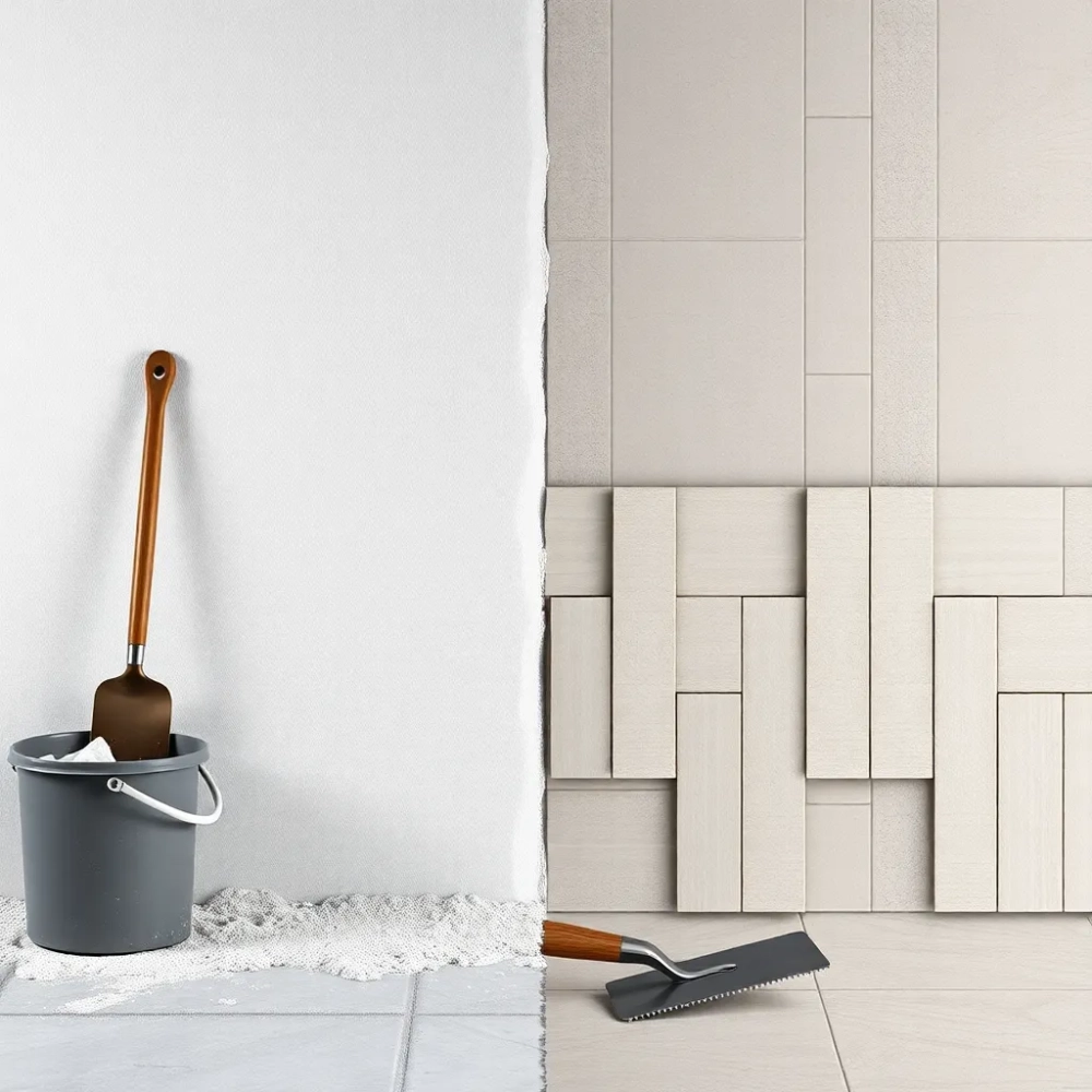 Co najpierw gładź czy płytki