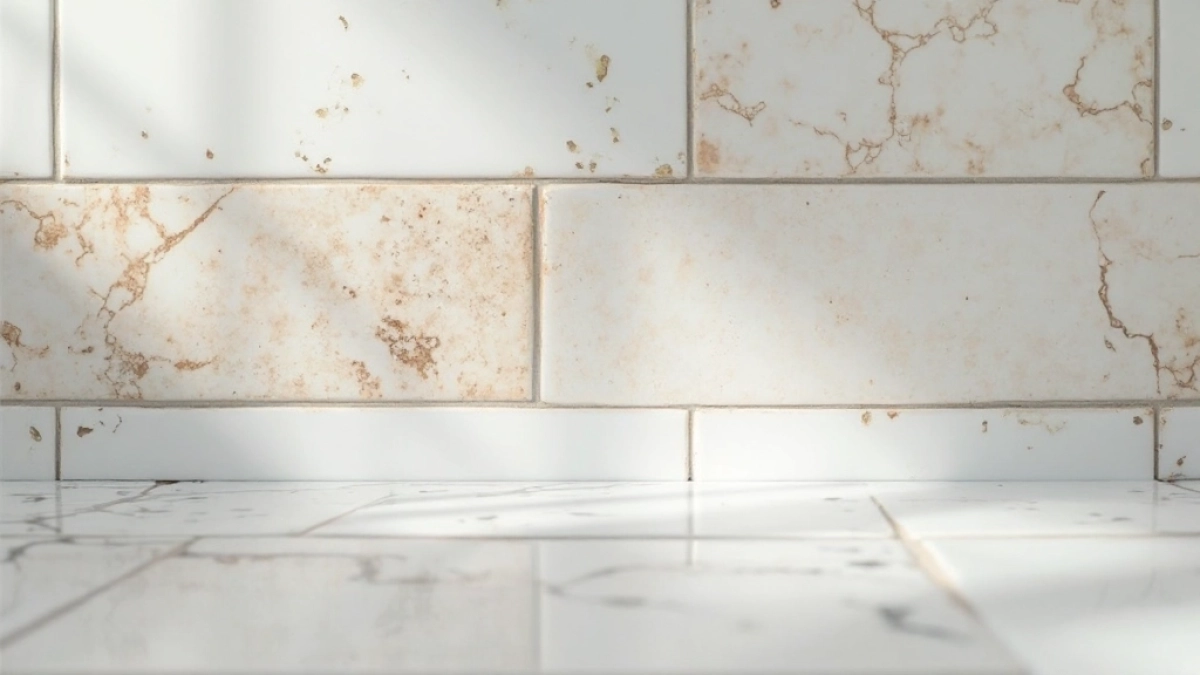 co nakleić na płytki w kuchni