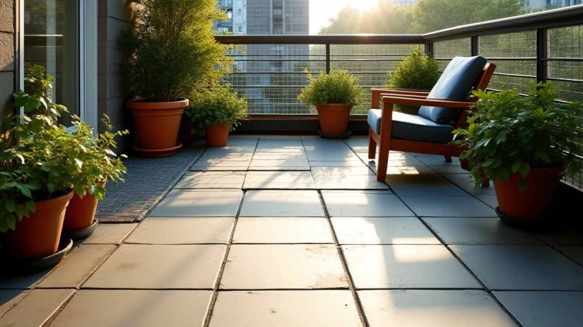 co położyć na płytki na balkonie