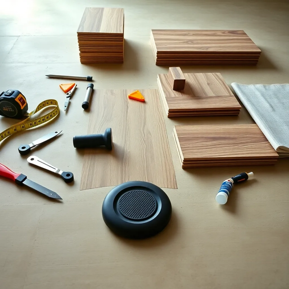 Co potrzeba do położenia paneli winylowych