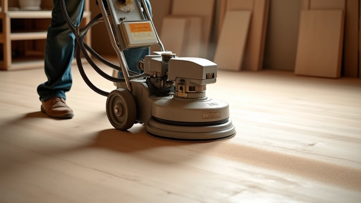 Cykliniarka do podłóg drewnianych