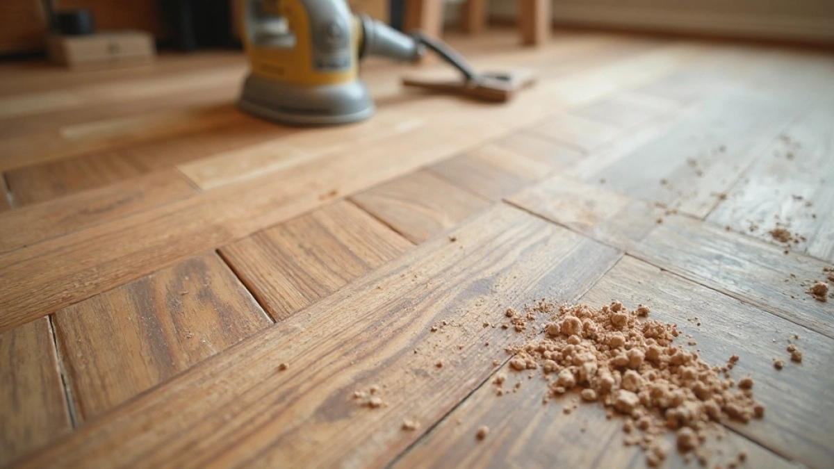 cyklinowanie parkietu domowym sposobem