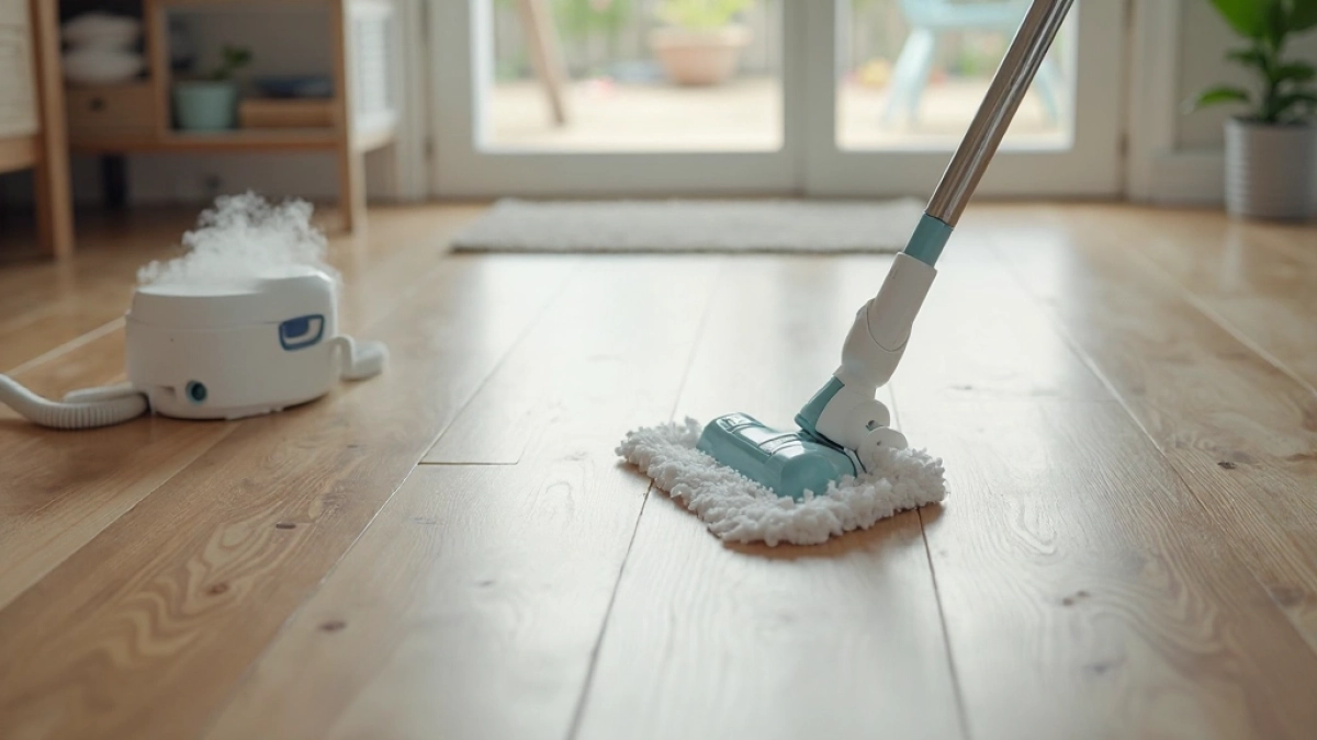 Czy mop parowy nadaje się do paneli