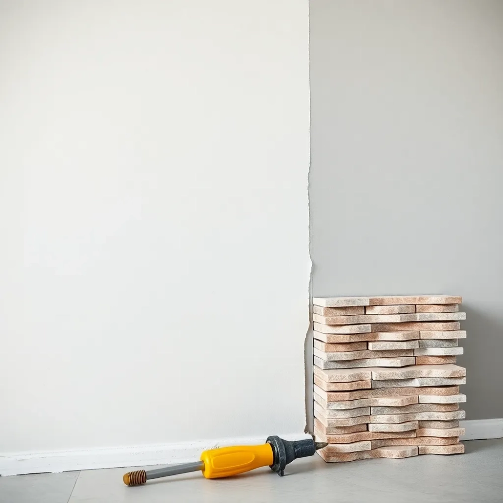 Czy można kłaść płytki na malowane ściany