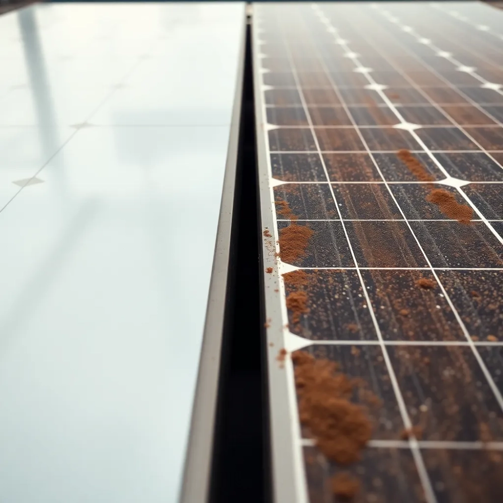 Czy mycie paneli fotowoltaicznych ma sens