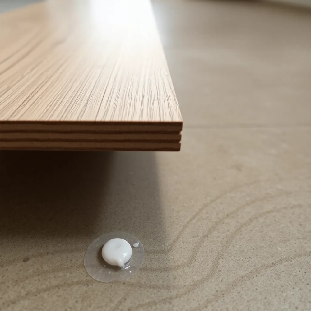 Czy panele winylowe na klik można kleić