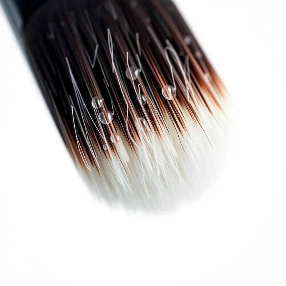 Czy pędzel do podkładu trzeba moczyć