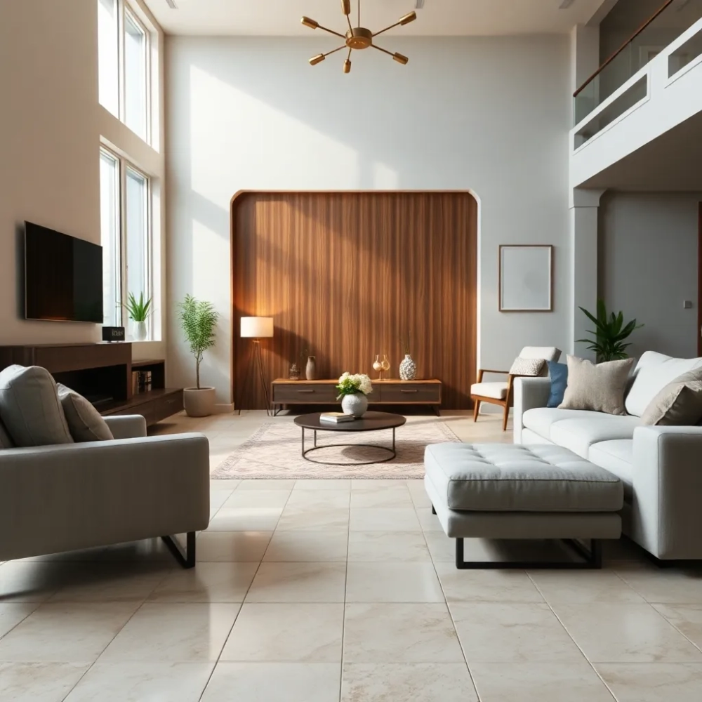 Czy płytki w salonie to dobry pomysł