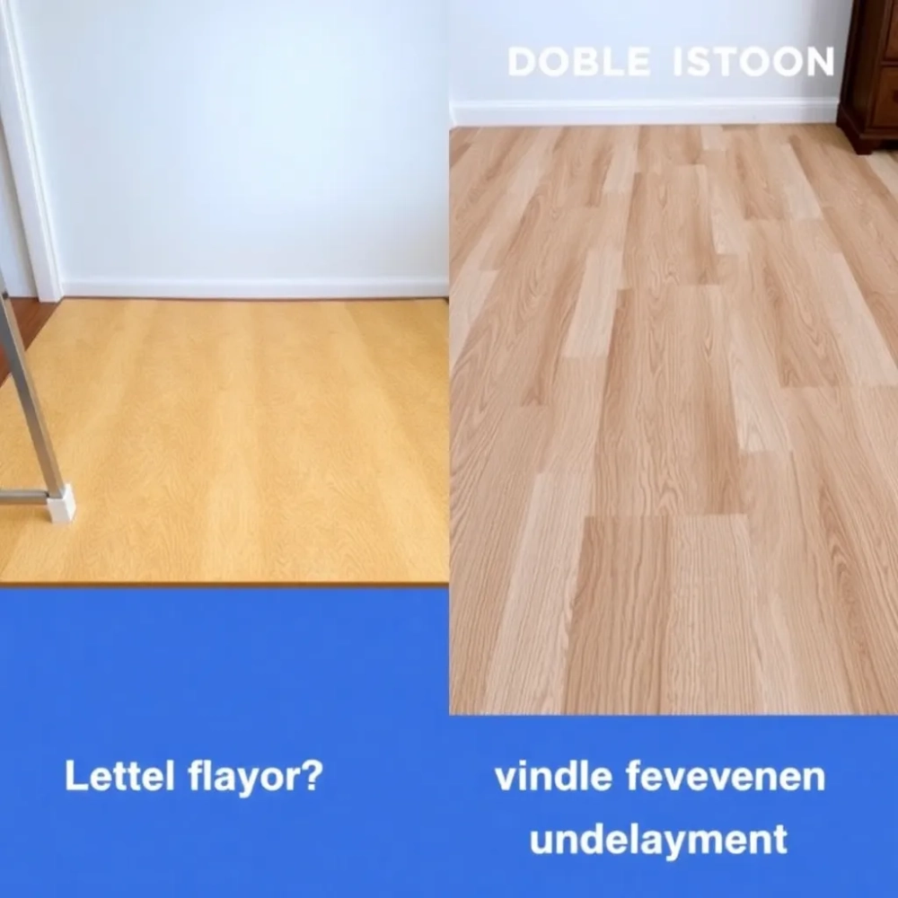 Czy podkład pod panele można dać podwójny