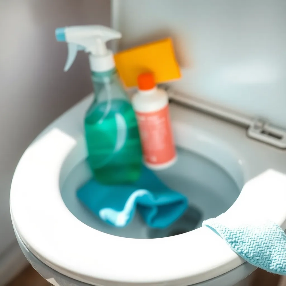 Czym myć deskę klozetową