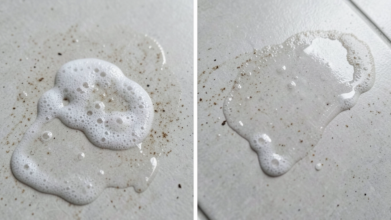 Czym myć matowe płytki na ścianie łazienkowej