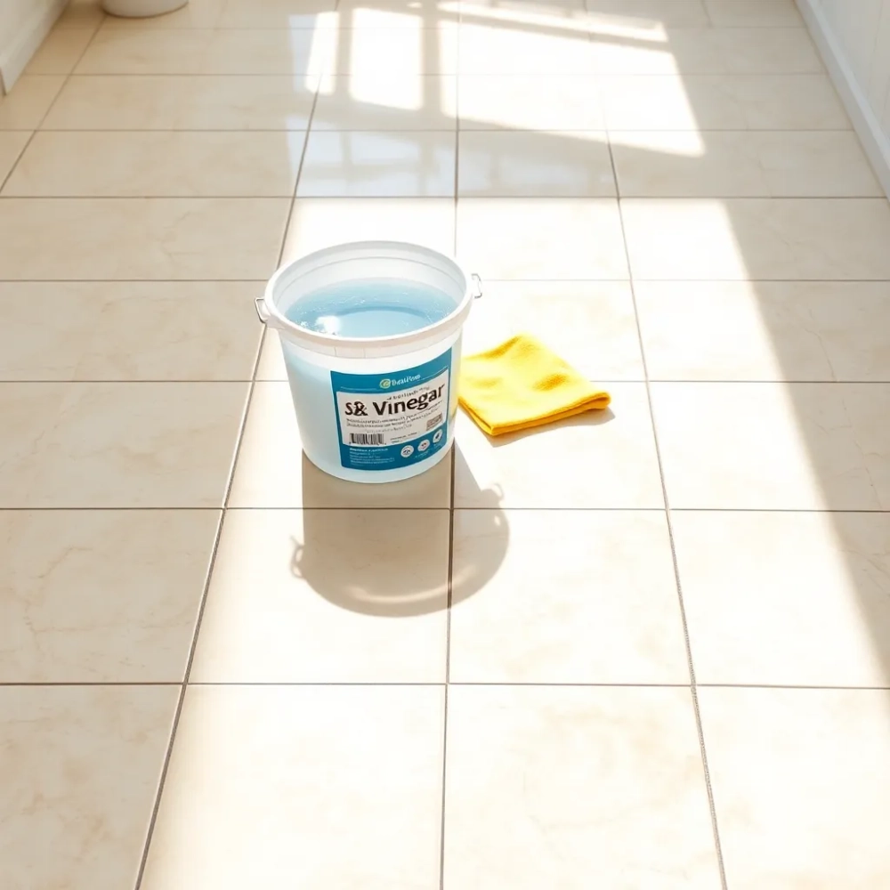 czym myć płytki podłogowe żeby błyszczały