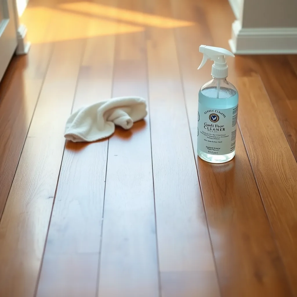 Czym myć podłogę woskowaną