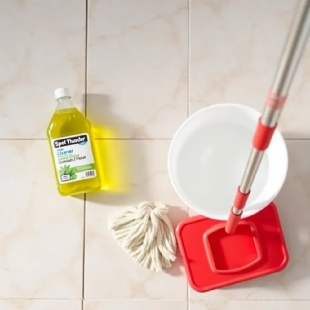 Czym myć podłogę z płytek