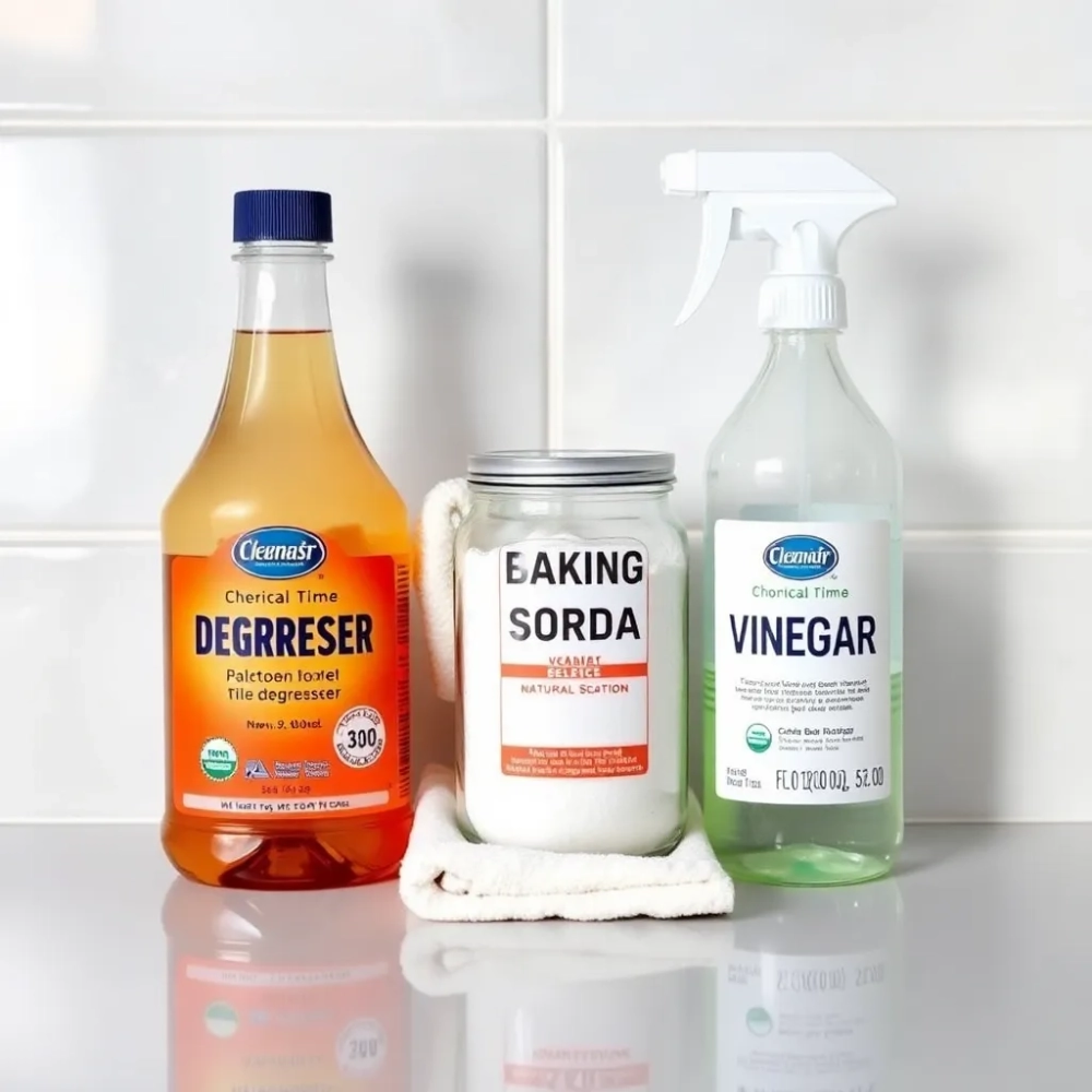 Czym odtłuścić płytki w łazience