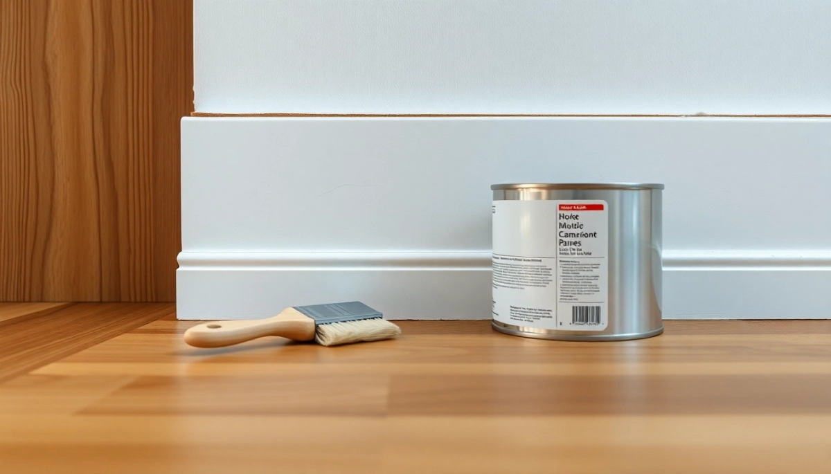 Czym pomalować drewniane listwy przypodłogowe