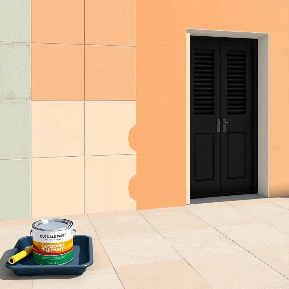 Czym pomalować płytki na zewnątrz