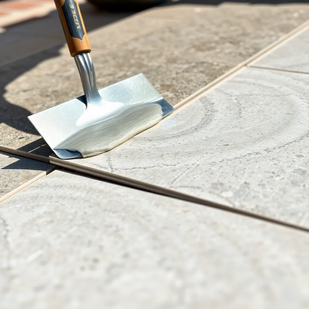 Czym przykleić płytki na zewnątrz