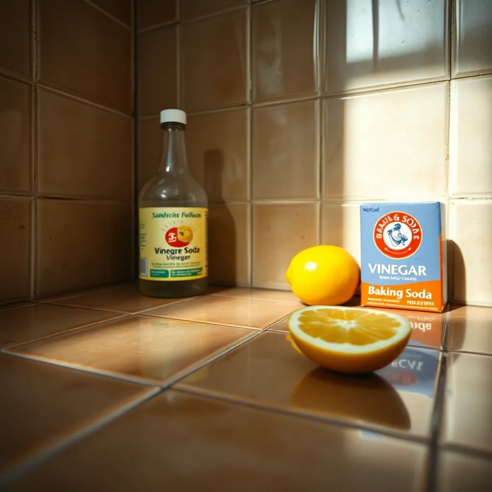 Czym umyć tłuste płytki w kuchni