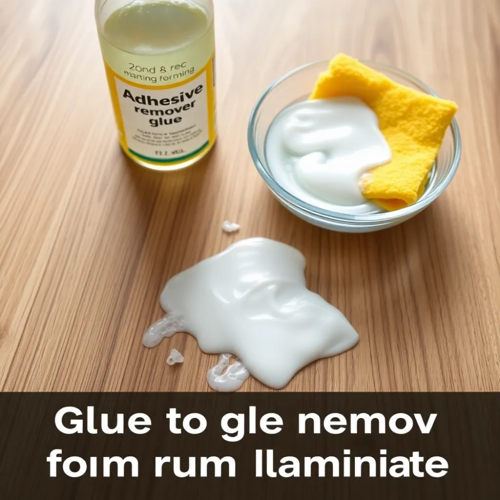 Czym usunąć klej z paneli podłogowych