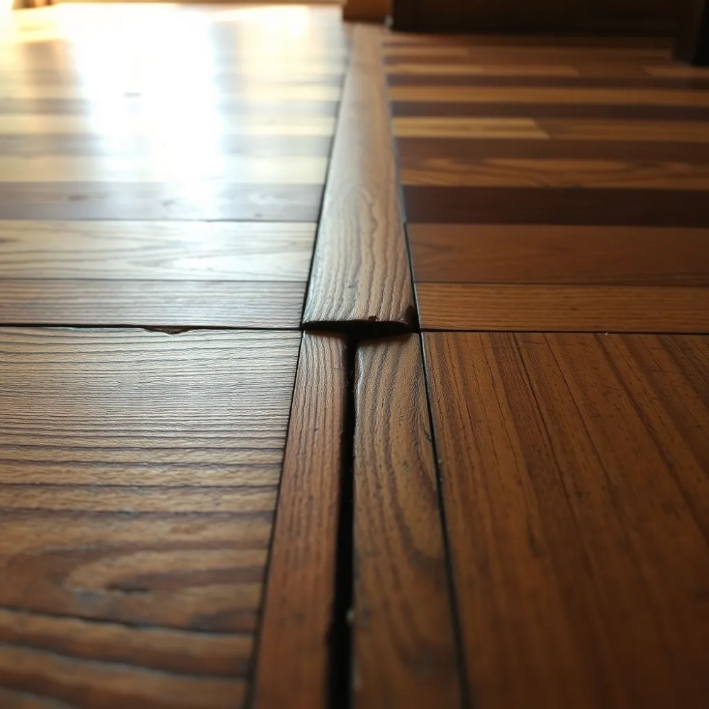 Czym uzupełnić szpary w parkiecie