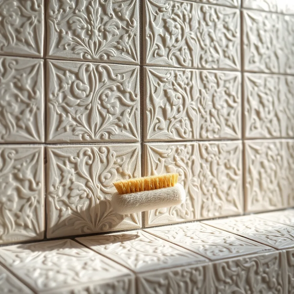 Czym wyczyścić płytki gipsowe