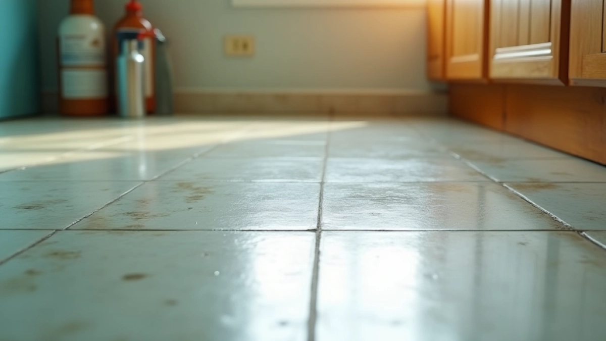 Czym wyczyścić stare linoleum