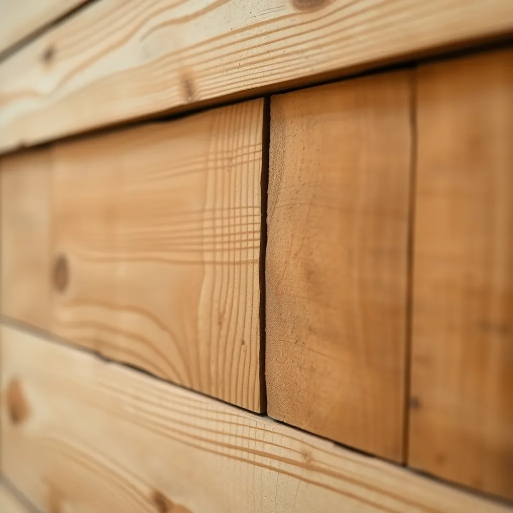 Czym wypełnić szpary między deskami na ścianie