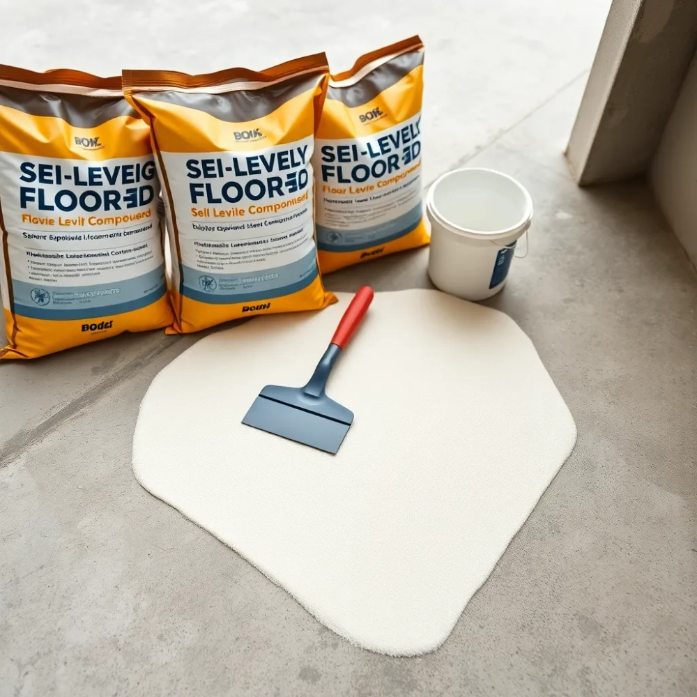 Czym wyrównać posadzkę pod żywicę