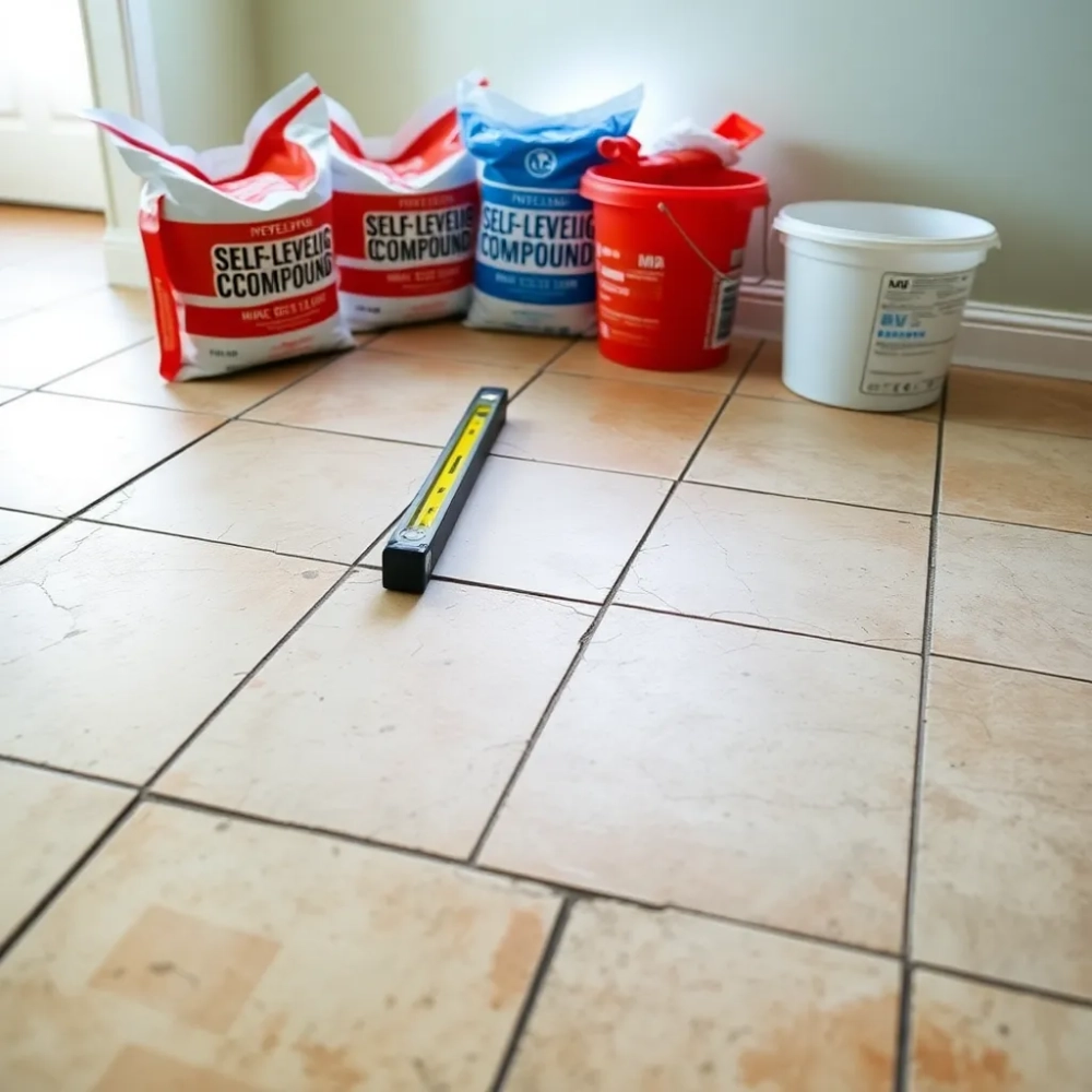 Czym wyrównać posadzkę