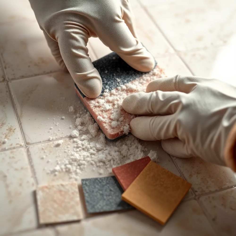 Czym zmatowić płytki ceramiczne przed malowaniem