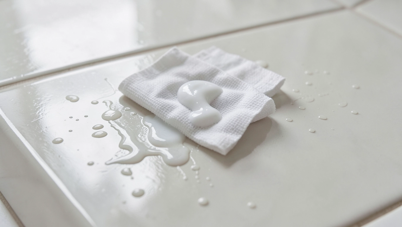 Czyszczenie gresu szkliwionego w wilgoci