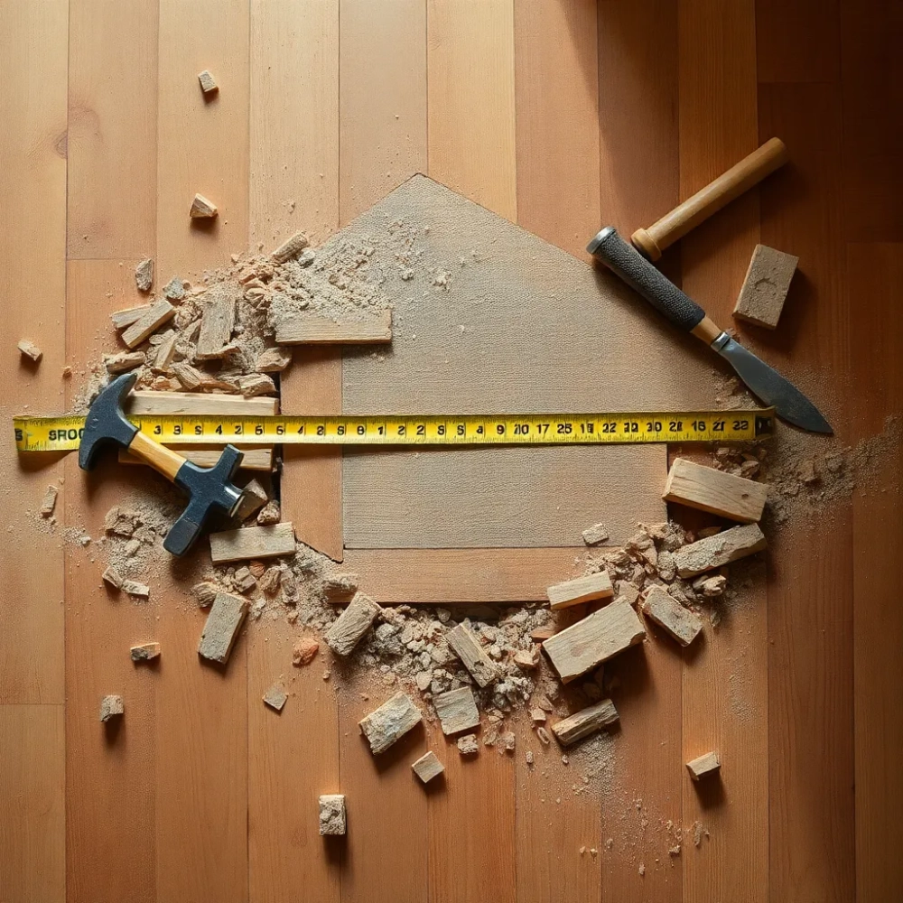 Demontaż podłogi cennik