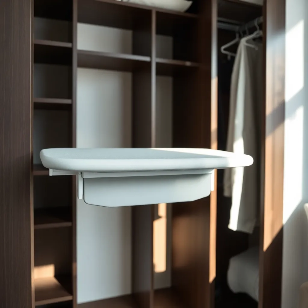 Deska do prasowania w szafie PAX