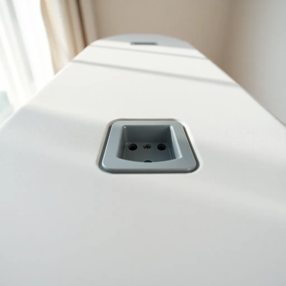 Deska do prasowania z gniazdkiem