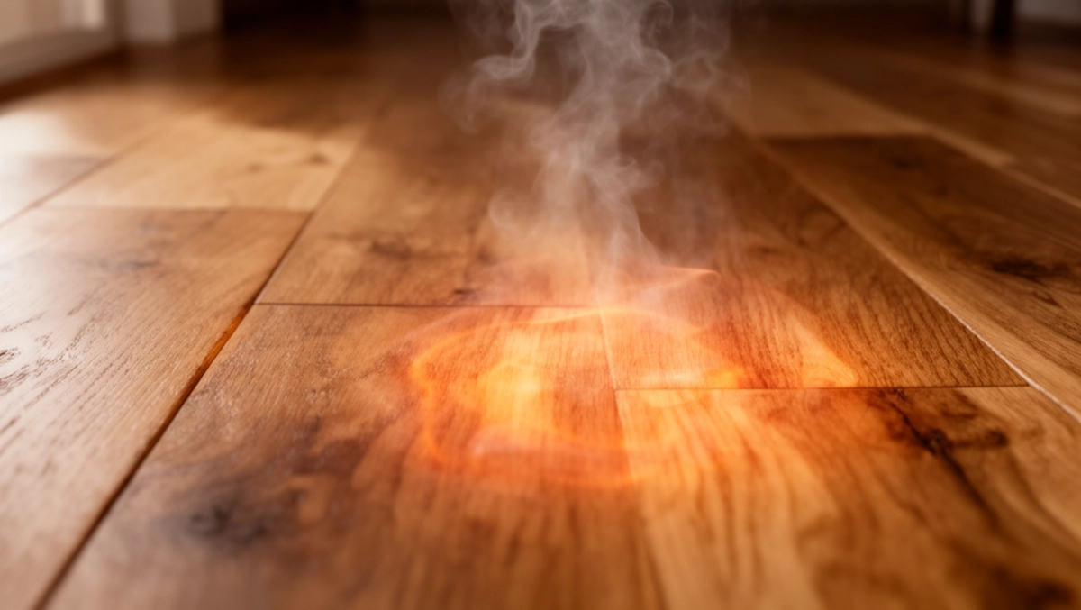 deska drewniana na ogrzewanie podłogowe