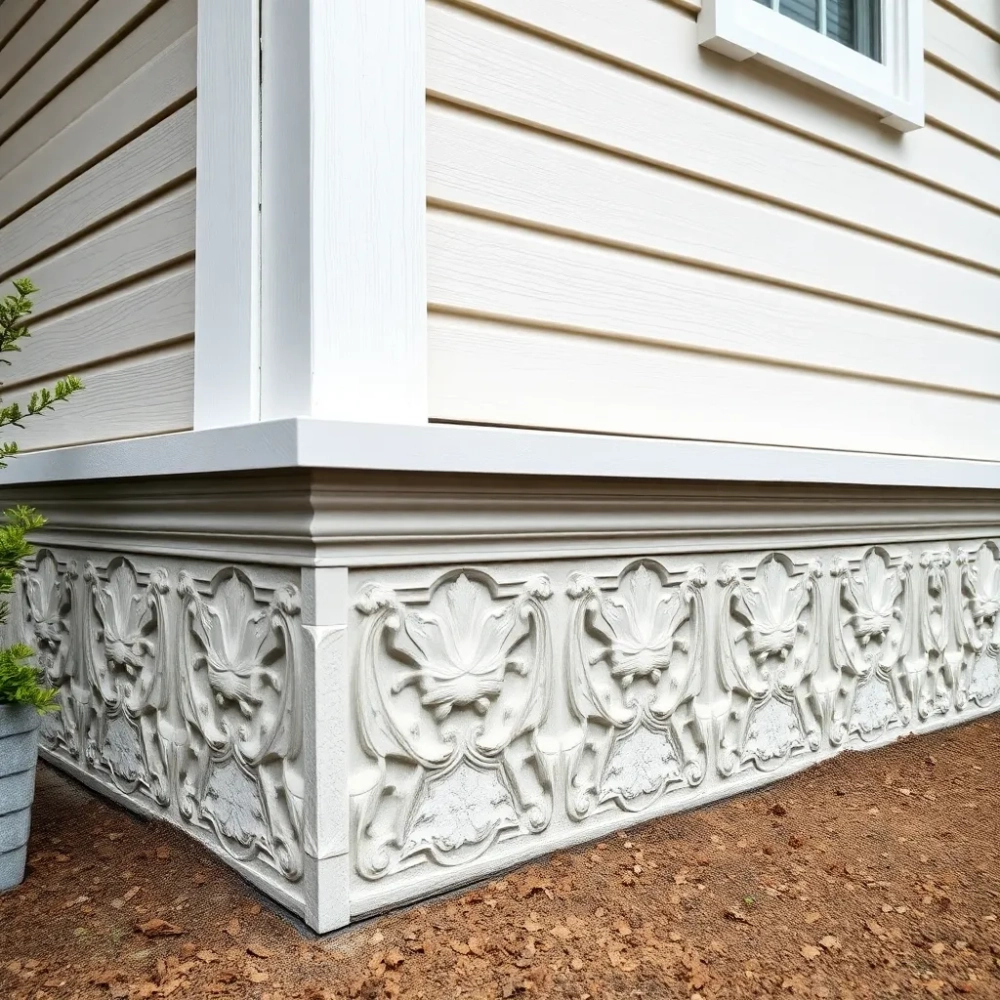 Deska elewacyjna na cokół